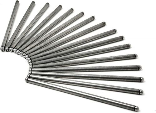 Stock length 7.400" ls pushrods set for gm ls-series engines (pack of 16)