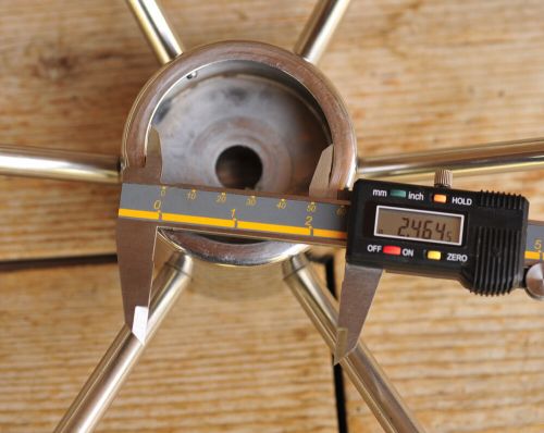 VTG Chrome Boat Steering Wheel Stainless Steel 16" 6-Spoke Sailboat Ship Marine, US $38.95, image 6