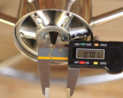 VTG Chrome Boat Steering Wheel Stainless Steel 16" 6-Spoke Sailboat Ship Marine, US $38.95, image 8