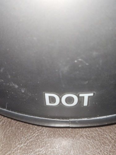 Zamp helmet rs-4 large open face matte black snell