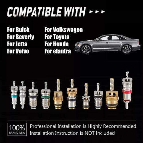 102pcs Car R12 & R134a Air Conditioner 1/4" 5/16" Valve Core Remover Installer, US $15.89, image 2