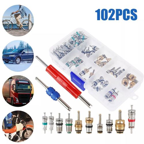 102pcs Car R12 & R134a Air Conditioner 1/4" 5/16" Valve Core Remover Installer, US $15.89, image 6