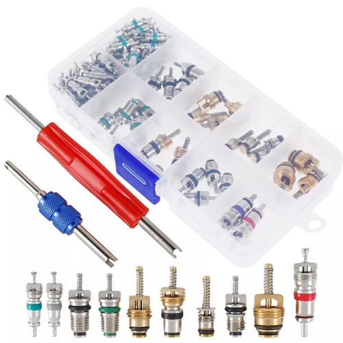 102pcs Car R12 & R134a Air Conditioner 1/4" 5/16" Valve Core Remover Installer, US $15.89, image 12