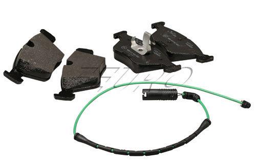 New genuine bmw disc brake pad set - front (w/ sensor) 34112157573