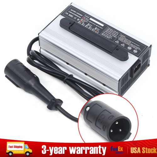 Fits For Club Car 48V 15 AMP Golf Cart 48 Volt Round 3 Pin Plug Battery Charger, US $99.11, image 12