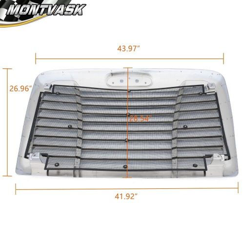 Front Grille Chrome Bug Screen Fit For Freightliner Century 2005+ A1716132001, US $140.20, image 8