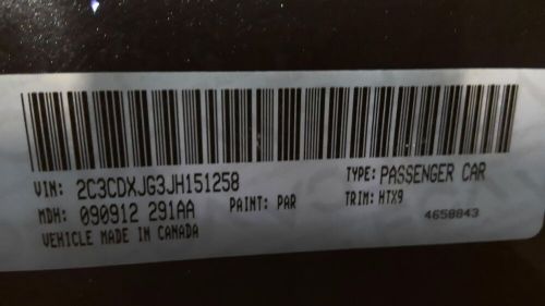 11 12 13 14 15 16 17 18 19 20 21 22 23 DODGE CHARGER Power Brake Booster, US $80.00, image 3