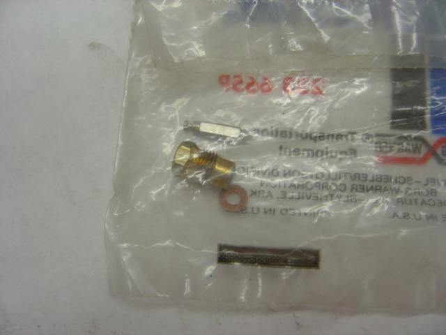 Nos harley-davidson needle and seat  for the tillotson carburetor
