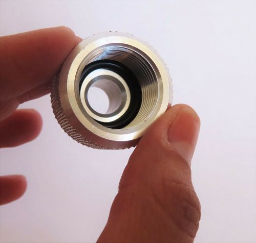 Adapter for quick disconnect to fill nissan leaf (us made) '17-'21 transmission