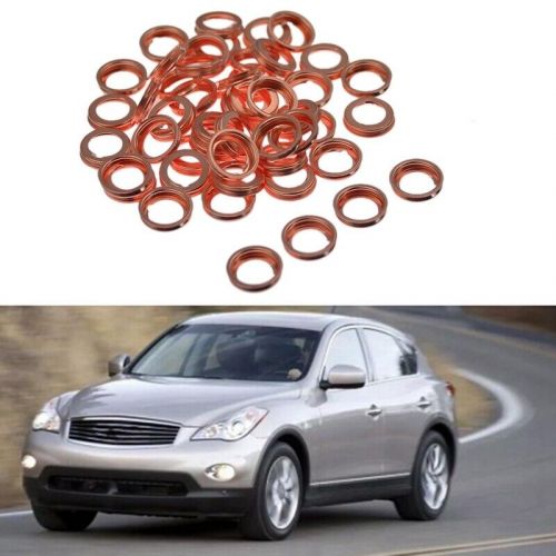 50Pcs Engine Oil Plug Seal Washer Gasket Rings for 1102601M02 C1P5, AU $18.42, image 6