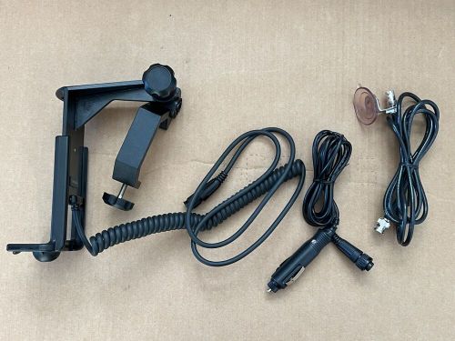 Garmin gps 95 xl gps personal navigator 5v-40v w/ bag, mounting bracket, adapter