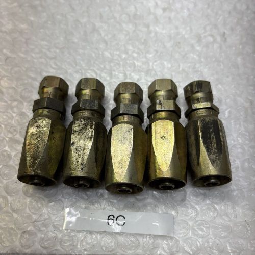 ** New Parker Hydraulic Connector Fitting BL06 QYT Of 5 Fast Shipping #, US $75.00, image 7