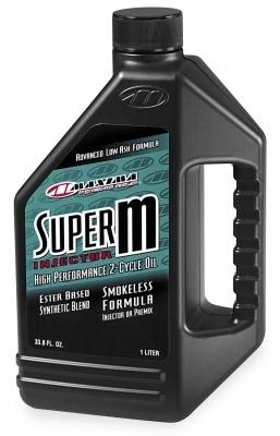 Maxima super m injector oil 1l. 28901,,atv snowmobile,dirtbike.racing