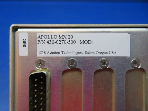 Apollo mx20 multifunctional display 430-0270-500 w/warranty (0724-219)