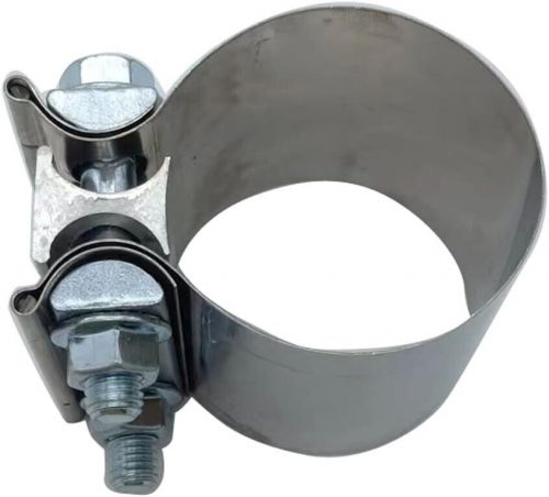 2" Exhaust Band Clamp T304 Stainless Steel Butt Joint Band Coupler Universal, US $, image 2