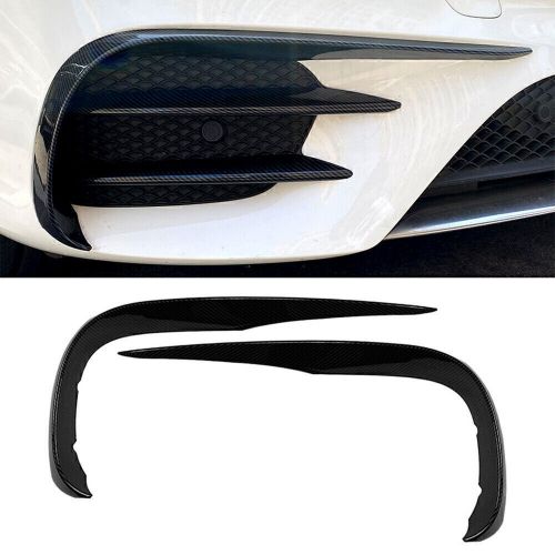 Front Bumper Lip Splitter For Mercedes Benz E-Class W213 E200 E300 E260 2016-20, US $59.37, image 5