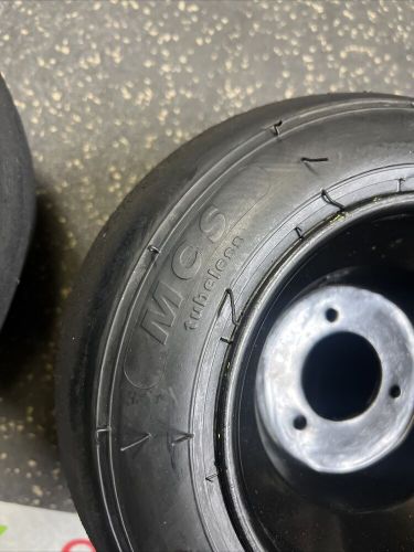 Four American pattern 6” diameter go kart racing wheels with tires Drift Trike, US $149.99, image 4