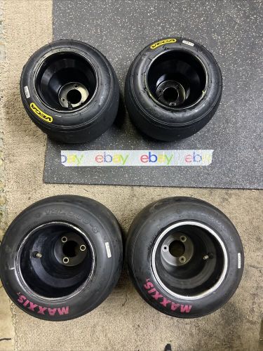 Four American pattern 6” diameter go kart racing wheels with tires Drift Trike, US $149.99, image 18