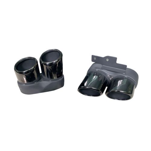 For Audi A7 Quattro Sportback PP Rear Bumper Diffuser W/ Black Exhaust Tips Body, US $475.00, image 2