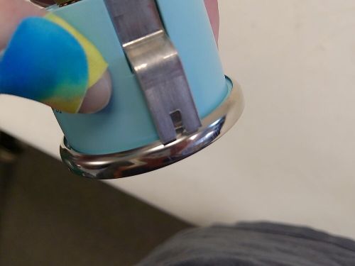 TELEFLEX TRIM GAUGE 2" 67365 BLACK & SILVER MARINE BOAT, US $24.95, image 2