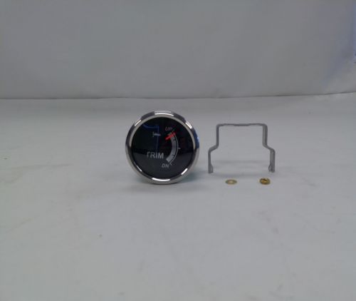 TELEFLEX TRIM GAUGE 2" 67365 BLACK & SILVER MARINE BOAT, US $24.95, image 9