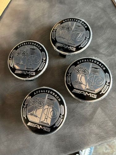 Genuine Mercedes Benz AMG Wheel Hub Centre Caps Set of 4 (four caps), US $, image 2