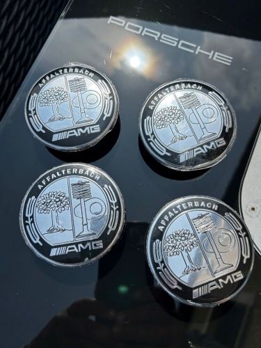 Genuine Mercedes Benz AMG Wheel Hub Centre Caps Set of 4 (four caps), US $, image 3