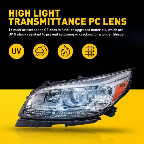 Left Driver Side Projector Headlight For 2013 2014 2015 Chevy Malibu Front Lamp, US $93.99, image 20