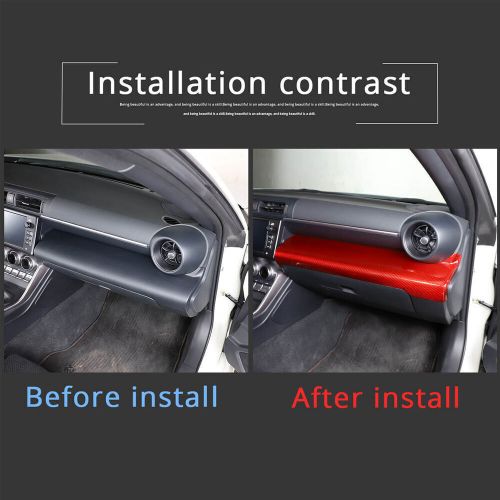 Red Carbon Fiber Center Console Dashboard Trim For Toyot@ 86 /Subaru BRZ 2022-23, US $247.25, image 2