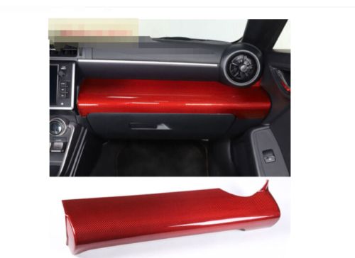 Red Carbon Fiber Center Console Dashboard Trim For Toyot@ 86 /Subaru BRZ 2022-23, US $247.25, image 8