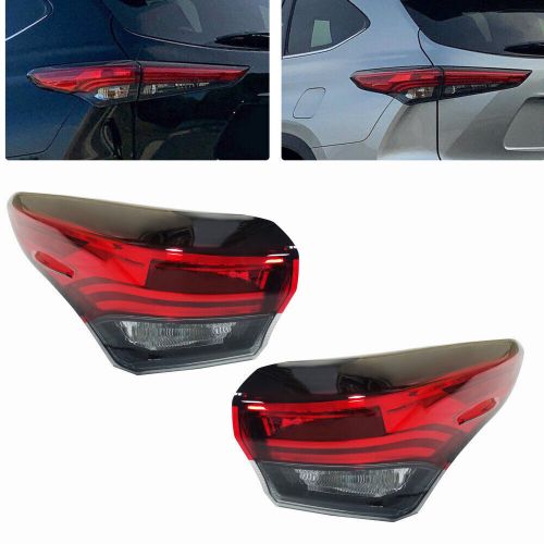 For Toyota Highlander 2020-2022 Left + Right Rear Lamp Outer Tail Light Brake US, US $291.26, image 9