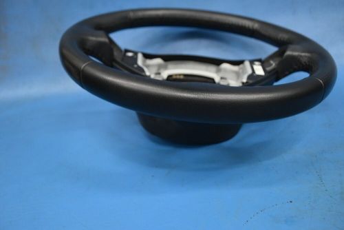 2011-2015 NISSAN JUKE BLACK LEATHER STEERING WHEEL SWH OEM, US $120.95, image 2