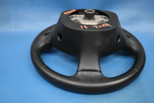 2011-2015 NISSAN JUKE BLACK LEATHER STEERING WHEEL SWH OEM, US $120.95, image 3