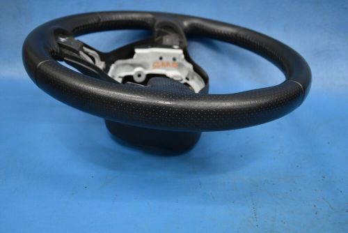 2011-2015 NISSAN JUKE BLACK LEATHER STEERING WHEEL SWH OEM, US $120.95, image 8