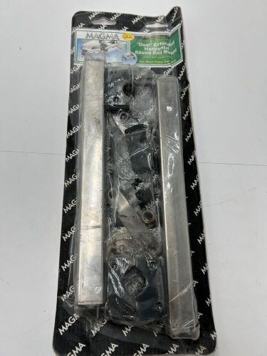 Magma T10-680 Round Rail 1" Extended Dual Mount Heavy Duty Marine Grill, US $81.00, image 4