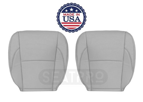 Fits 2007-2012 Lexus ES350 Base, Luxury Front Bottom Seat Cover Gray Perforated, US $110.99, image 15