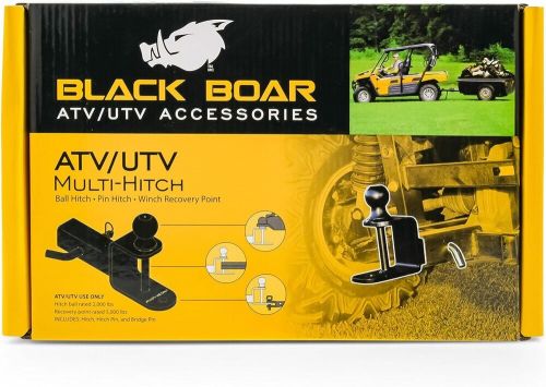 ATV/UTV Mount with Hitch Ball and Winch Strap Loop (1 7/8" Ball, 1 1/4" Shank), US $34.31, image 3