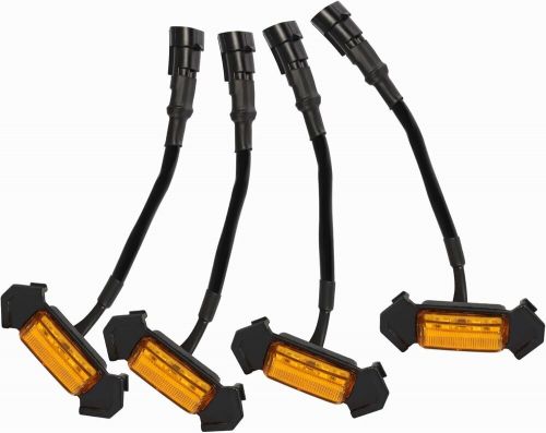 4-PCS Grille Lights Fit for 2016-2023 Toyota Tacoma TRD PRO 2016 2017 black, US $32.31, image 4