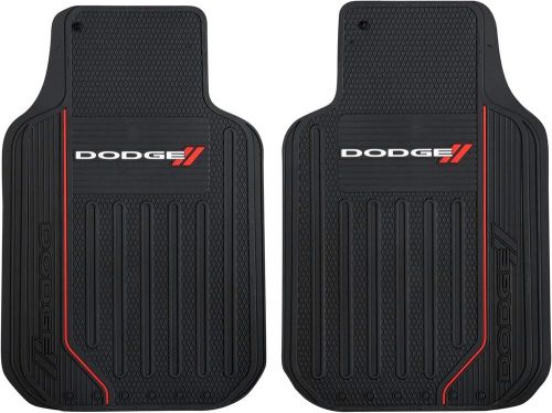 Plasticolor elite &#039;dodge&#039; automotive floor mat set, (001468r01), black