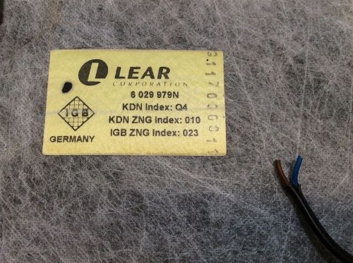 Genuine Mercedes C-class W204 Front Seat Bottom Lower Coverc 280 OEM Black, US $120.00, image 4