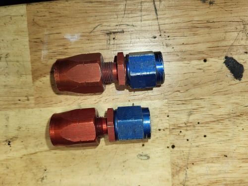 Earls  hose end  fuel line -6. set of 2