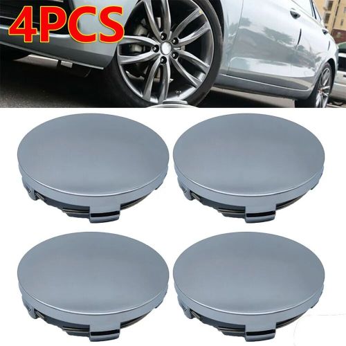 4Pc 60mm Universal Car Wheel Center Caps Hub Tyre Rim Hub ABS Chrome Cap Cover, US $14.27, image 4