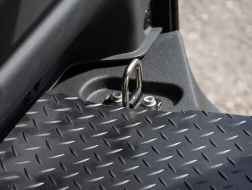 For vw id buzz cargo 2022 &amp; onwards tailored black rubber van rear boot mat.