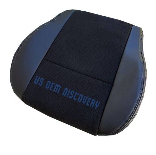 2010 For Dodge Challenger SXT 2-Door Driver Bottom Leather/Suede Seat Cover Blk, US $152.51, image 3