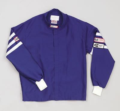 Rjs driving jacket single layer proban large blue with white stripe ea