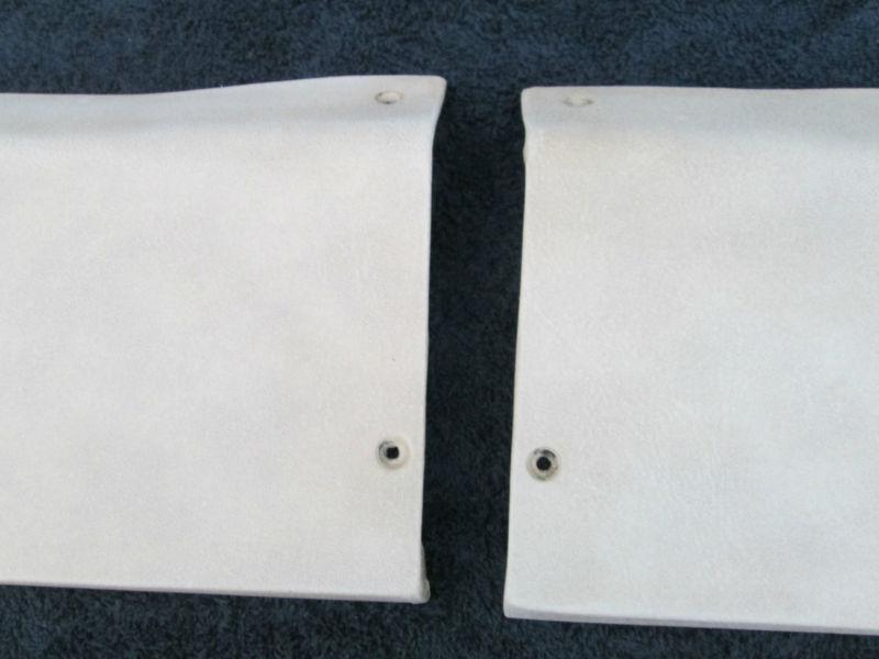 73-77 CORVETTE LH RH MEDIUM SADDLE REAR ROOF HALO PANELS OEM GM C3, US $45.00, image 5