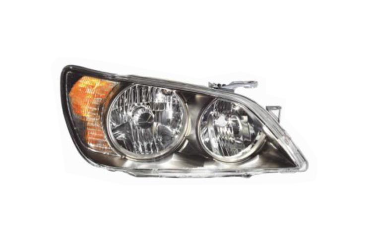 Passenger side replacement headlight w/ hid black housing 04-05 lexus is300
