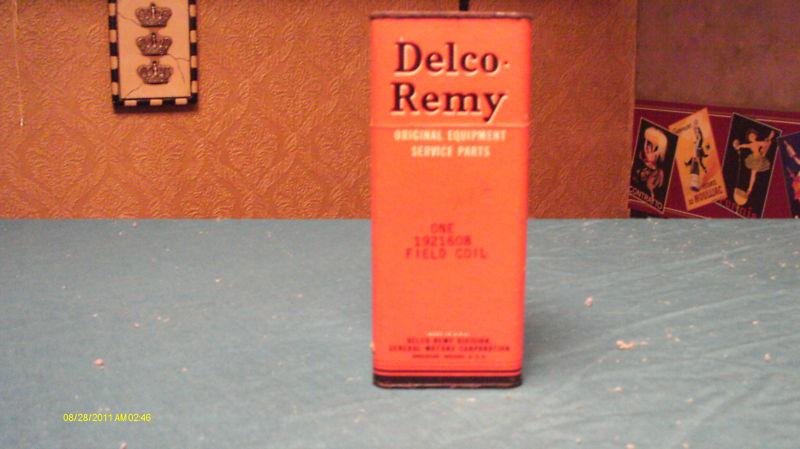 Vintage nos delco remy field coil 1921608 new in package never opened 6 volt