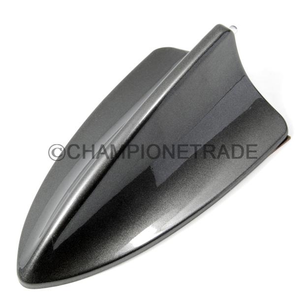 Dark grey top roof shark fin dummy style decorative antenna for ford nissan new