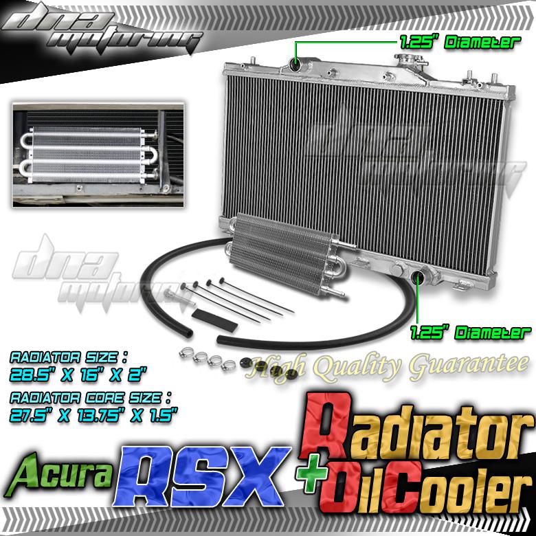 Sell 0206 ACURA RSX AT DC5 2ROW FULL ALUMINUM RADIATOR+TRANSMISSION